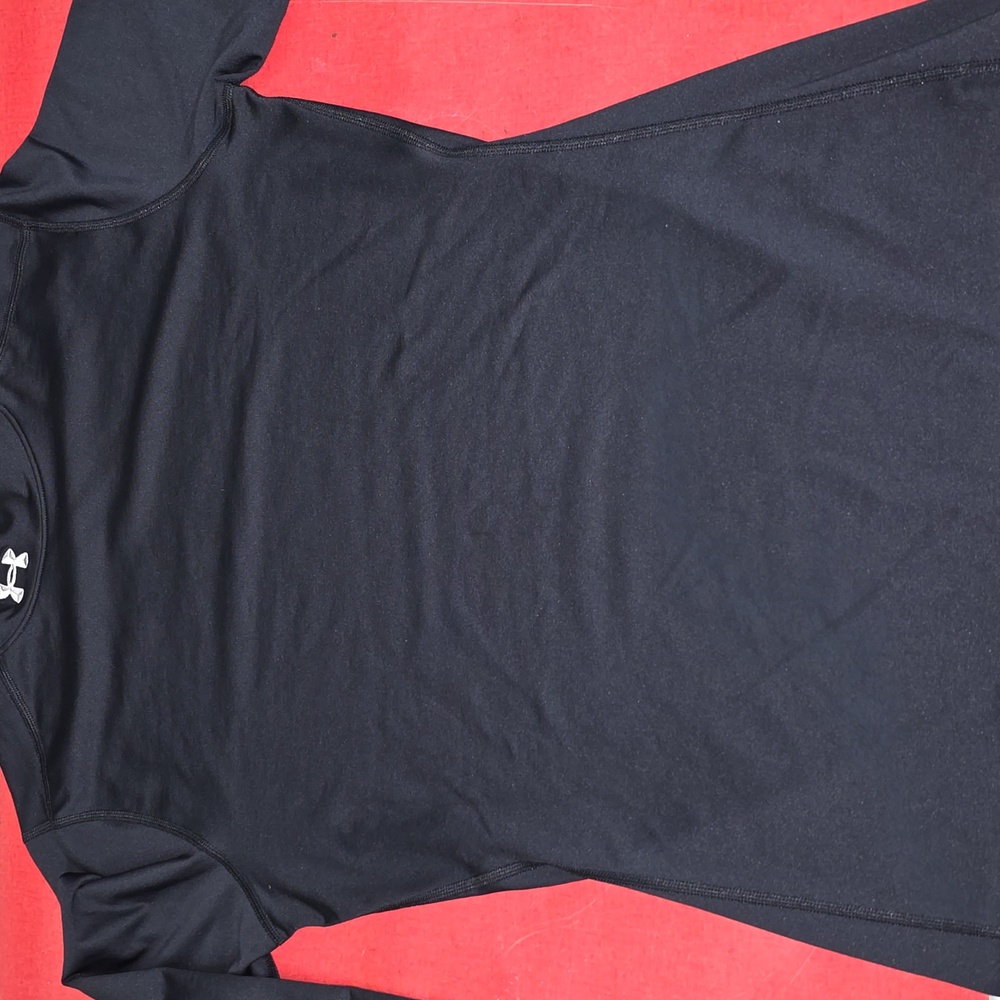 Under Armour Black Coldgear Mock Fitted  Women's Size XL - Picture 6 of 9